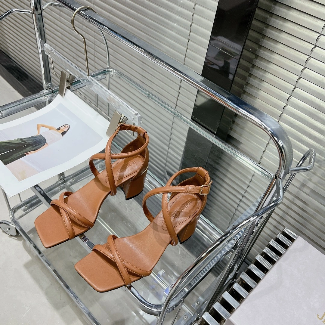 &COCO- J000162147 Heel height：6.5CM Calfskin sheepskin item:D-X032C1472